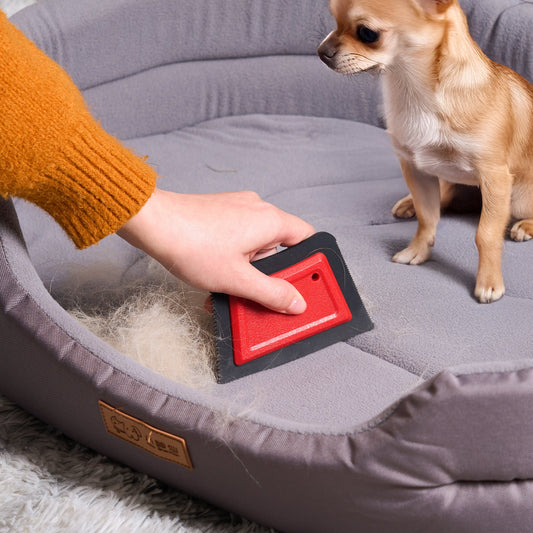 Mini Reusable Pet Hair Remover – Easy Grooming Tool for Dogs & Cats