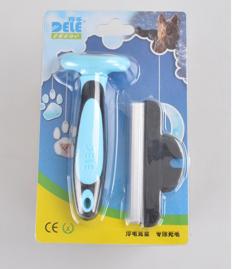 Pet Hair Removal Comb – Gentle Grooming for Dogs & Cats
