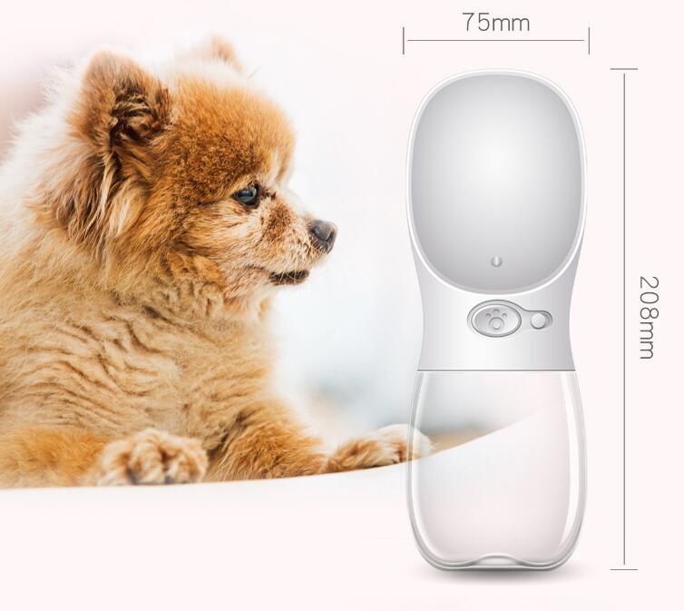 Portable Pet Water Bottle – Outdoor Travel Cup for Dogs & Cats
