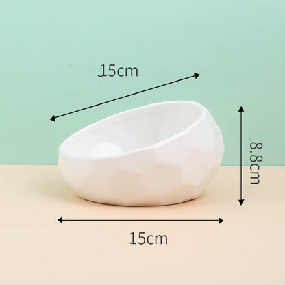 Premium Ceramic Pet Bowl – Stylish & Durable Cat Dish