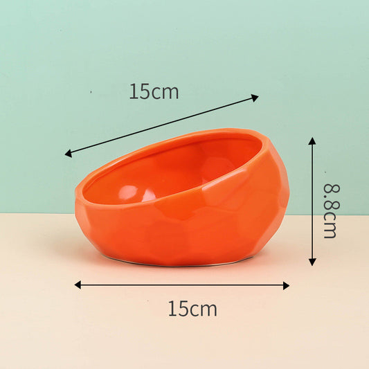 Premium Ceramic Pet Bowl – Stylish & Durable Cat Dish
