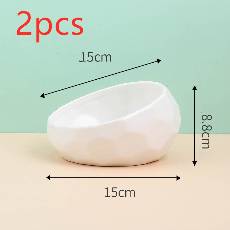 Premium Ceramic Pet Bowl – Stylish & Durable Cat Dish