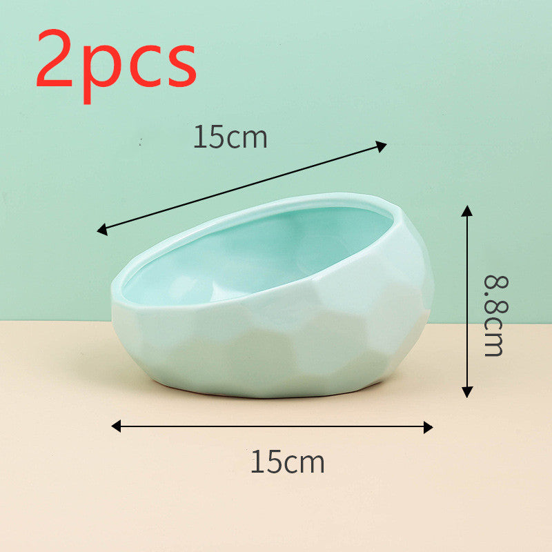 Premium Ceramic Pet Bowl – Stylish & Durable Cat Dish