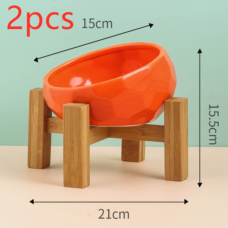 Premium Ceramic Pet Bowl – Stylish & Durable Cat Dish