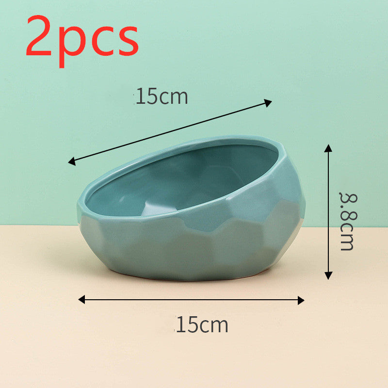 Premium Ceramic Pet Bowl – Stylish & Durable Cat Dish