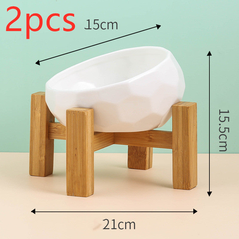 Premium Ceramic Pet Bowl – Stylish & Durable Cat Dish