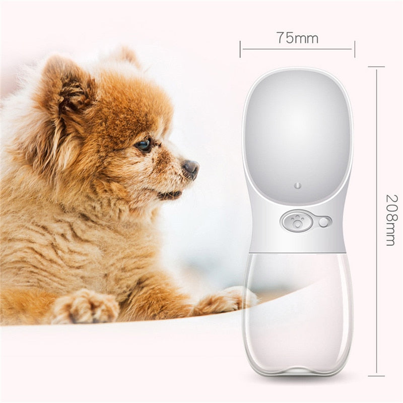 Portable Pet Water Bottle – Outdoor Travel Cup for Dogs & Cats