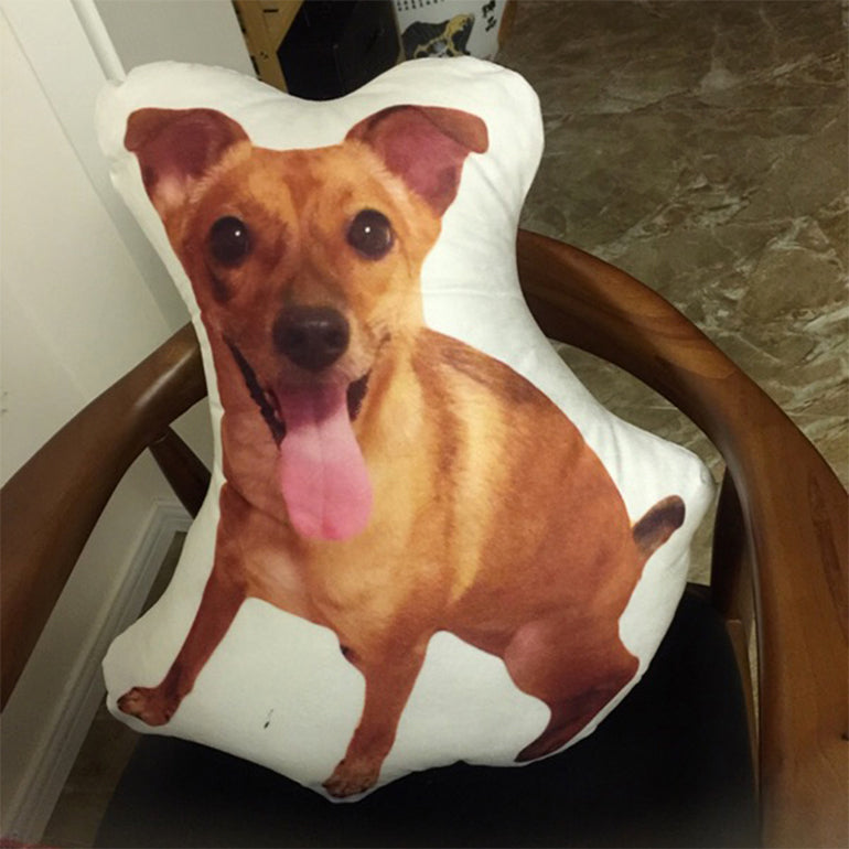 Custom Irregular Shaped Pet Pillow – Cozy Cushion for Dogs & Cats