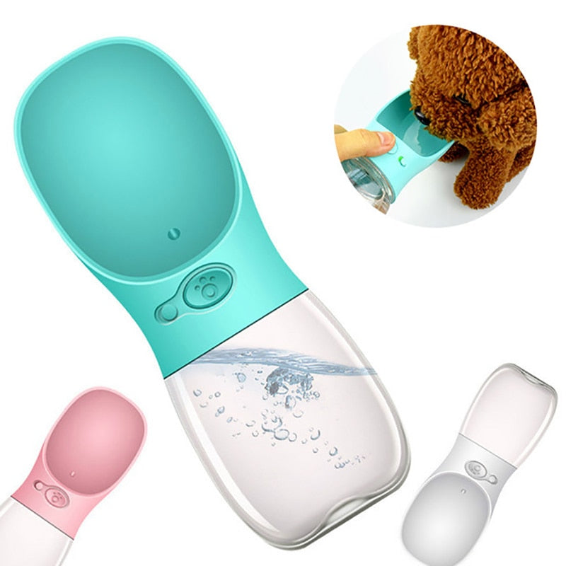 Portable Pet Water Bottle – Outdoor Travel Cup for Dogs & Cats