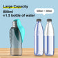 800ml Portable Dog Water Bottle – Travel-Friendly Hydration for Pets