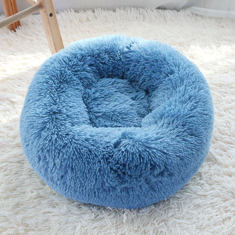 Ultra-Soft Plush Pet Nest – Cozy Bed for Dogs & Cats