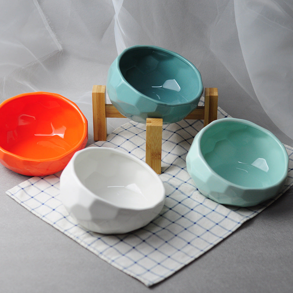 Premium Ceramic Pet Bowl – Stylish & Durable Cat Dish