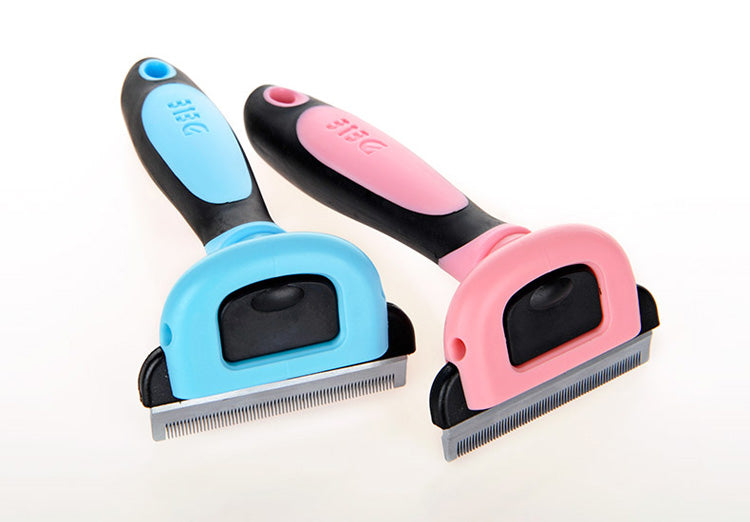 Pet Hair Removal Comb – Gentle Grooming for Dogs & Cats
