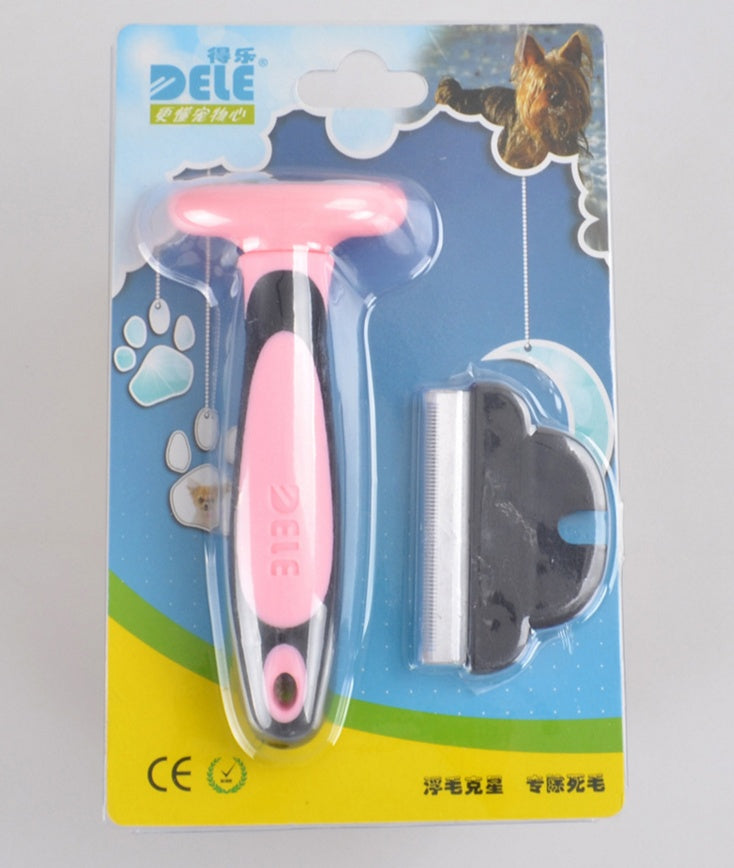 Pet Hair Removal Comb – Gentle Grooming for Dogs & Cats