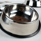 Classic Stainless Steel Pet Bowl – Durable & Non-Slip for Dogs & Cats