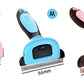 Pet Hair Removal Comb – Gentle Grooming for Dogs & Cats