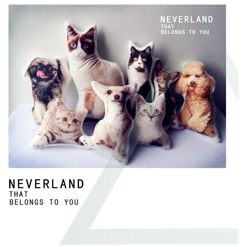 Custom Irregular Shaped Pet Pillow – Cozy Cushion for Dogs & Cats