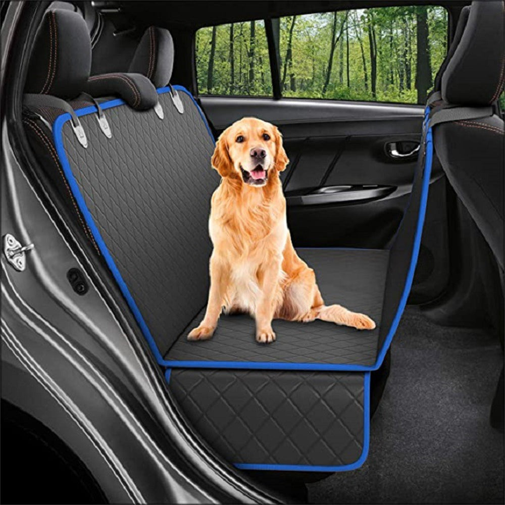 Dog Car Seat Cover with Mesh Window – Protective Pet Travel Mat